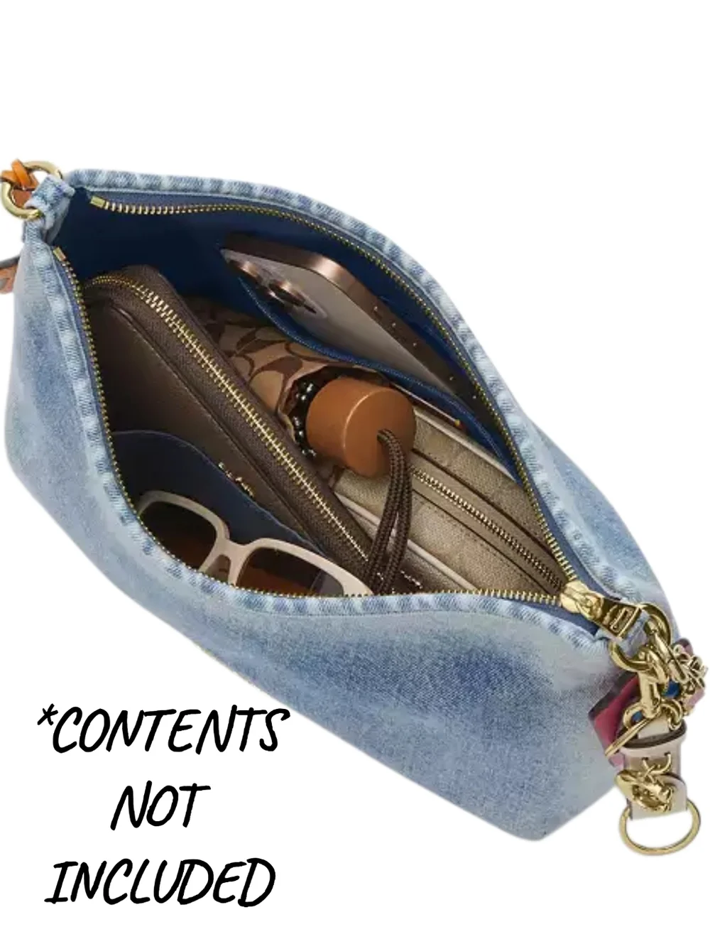 COACH LOVED DENIM LAUREL BAG- NEW - FACTORY WRAPPED - Picture 4 of 14